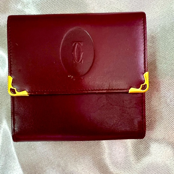 Beautiful Cartier Kiss Lock Wallet Vintage! - Picture 1 of 6